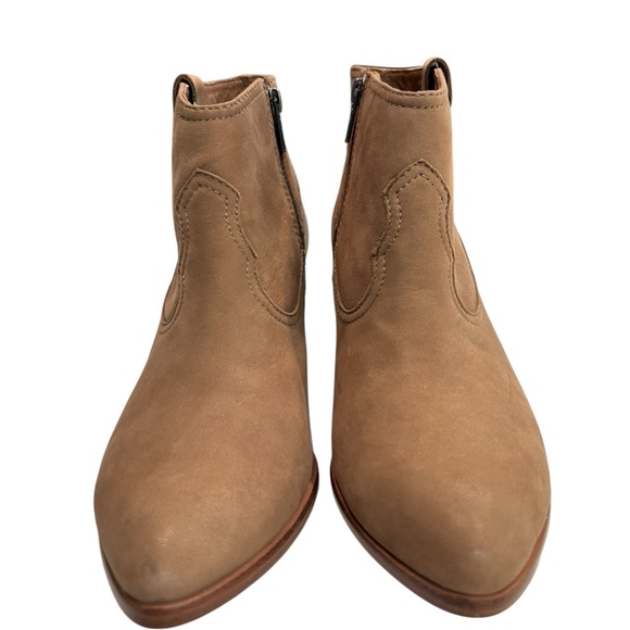 Frye Like New Reina Leather Ankle Boots - Picture 3 of 9